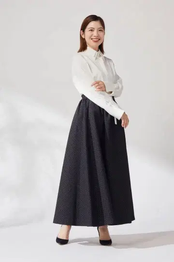 Audire Blooming jacquard 스커트