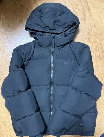 LACOSTE 다운 자켓 블랙