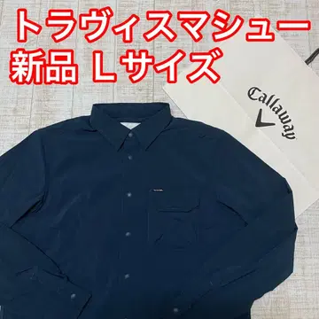 새상품 트래비스 매튜 긴팔 셔츠 충전솜 셔츠 블루종 네이비 L 사이즈