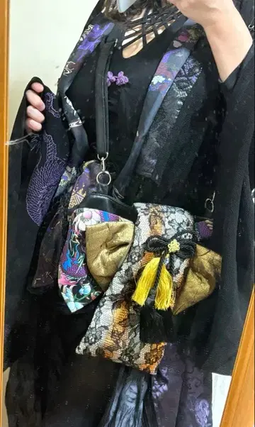 파티큘라 한정판 오이란 오비 백 숄더백 큐티 플래시