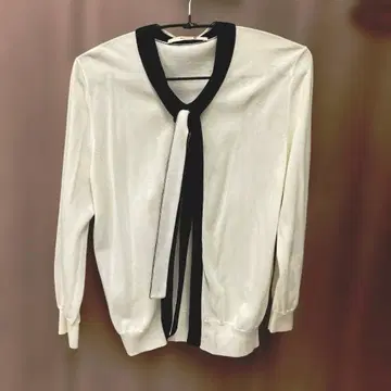 BACCA 니트 보타이 풀오버