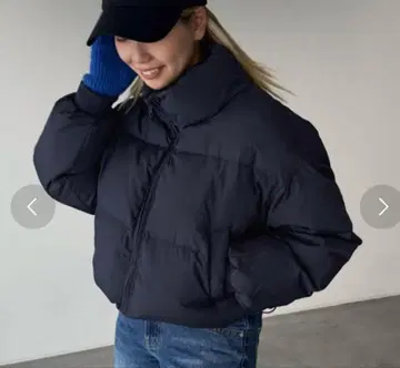 CANAL JEAN El mar wellon 크롭 자켓 네이비