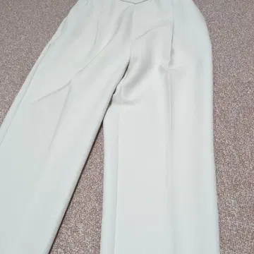 아이보리 캐주얼 팬츠 사이즈 38