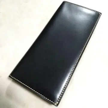 새상품급 핸드메이드제 고급 가죽 얇은 타입 장지갑 얇은 타입