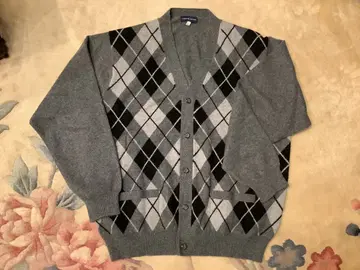 이세탄 Cashmere Factory 캐시미어 가디건 스웨터