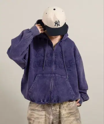 Perushu 헤비 웨이트 빈티지 라이크 후드티