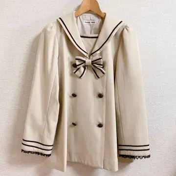 innocent world 세일러 카라 하프 코트