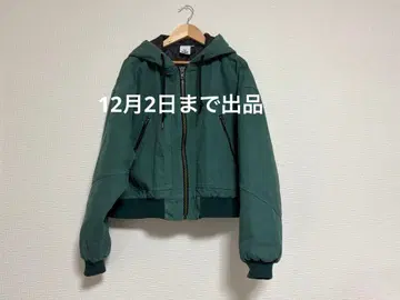 X-GIRL DUCK ZIP UP PARKA 숏 기장 크롭