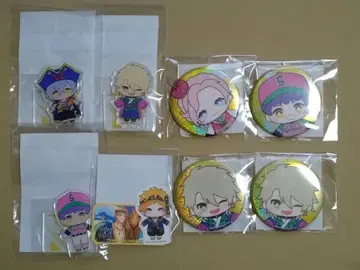 A3! 세가 럭키 쿠지 아크릴 스탠드 캔뱃지 잇세이 산카쿠 텐마