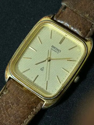 세이코 6431. 샤리오 빈티지. SGP 케이스 골드 가동 중