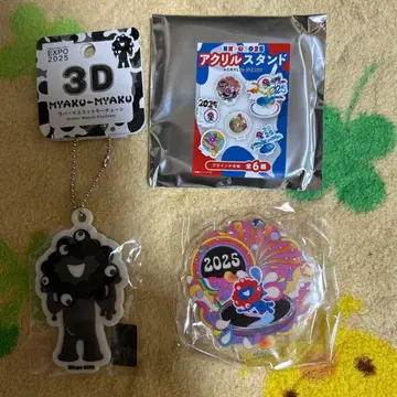 미야쿠미야쿠 만박 키링 아크릴 스탠드 세트