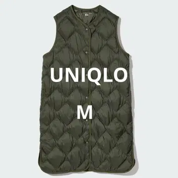 [ 새상품급 ] 유니클로 UNIQLO 울트라 라이트 다운 롱 베스트 M