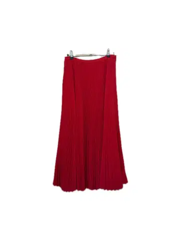 TSURU by Mariko Oikawa 플리츠 스커트 36 빨간색