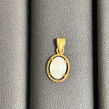 오팔 펜던트 탑 액세서리 골드 보석