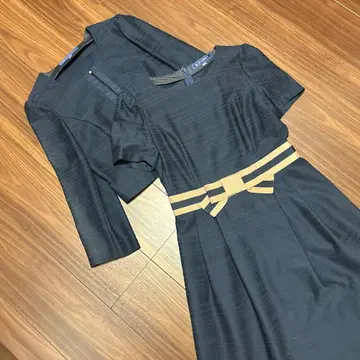 M's 그레이시 네이비 원피스 자켓 세트