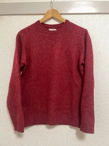 KATO BASIC 빨간색 니트 스웨터