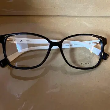 FURLA VU4949S 안경 블랙/화이트 안경 프레임