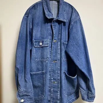 RED GARD 데미지 가공 데님 커버올 새상품급