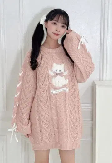 허니시나몬 니트 원피스