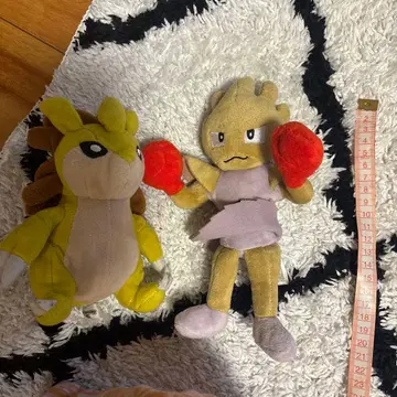 샌드빵과 카와무라 봉제 인형 세트