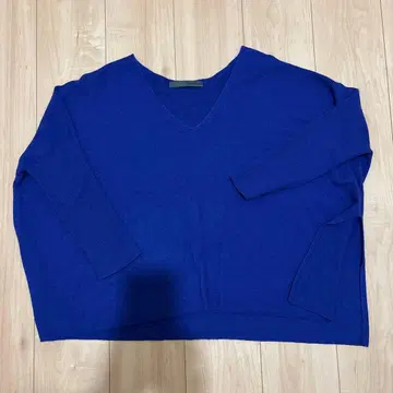 Spick & Span V넥 니트 5부 소매