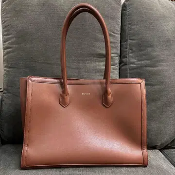 BIBIEST 토트백 브라운