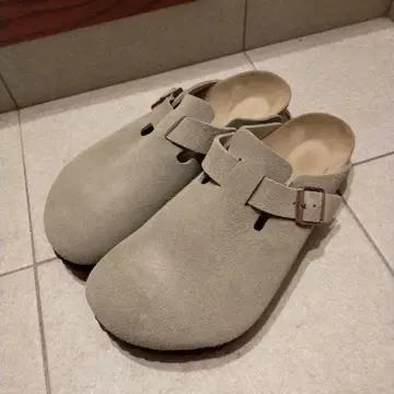 버켄스탁 보스턴 토프 스웨이드 43