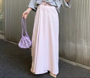 AMERI 라이트 핑크 와이드 팬츠 S 사이즈