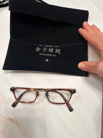 금자안경 클래식 브라운 프레임
