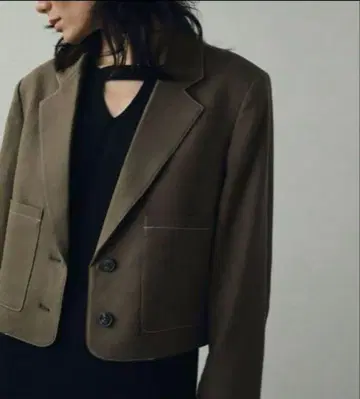 nuke 앤느크 Heather Short Jacket