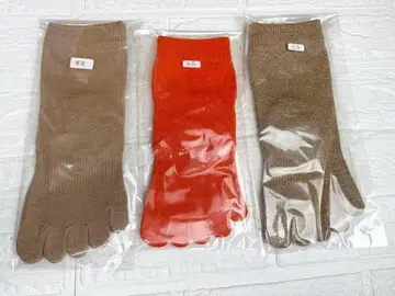 SS 사이즈 3색 세트 CS 삭스 544 발가락 양말 외반모지