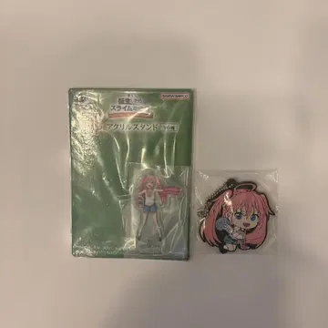 BANDAI NAMCO 아크릴 스탠드와 키링 세트