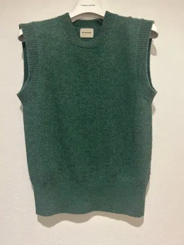 THE SHISHIKUI 시시쿠이 니트 베스트 GREEN