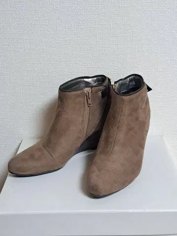 tehen 스웨이드 앵클부츠 23.0cm