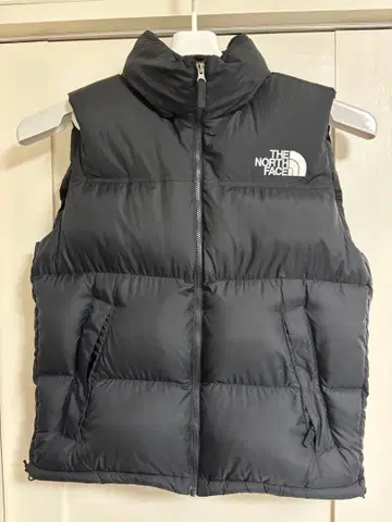 THE NORTH FACE 블랙 눕시 다운 베스트