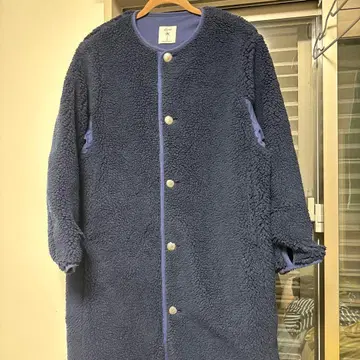 Leona 네이비 롱 코트