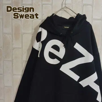 ReZARD 리자드 후드티 풀오버 블랙 화이트