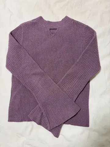 프로포션 바디 드레싱 라메 믹스 몰 리브 니트 라벤더