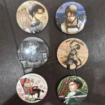 진격의 거인 리바이 캔뱃지