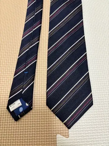 폴 스미스 넥타이 네이비 스트라이프