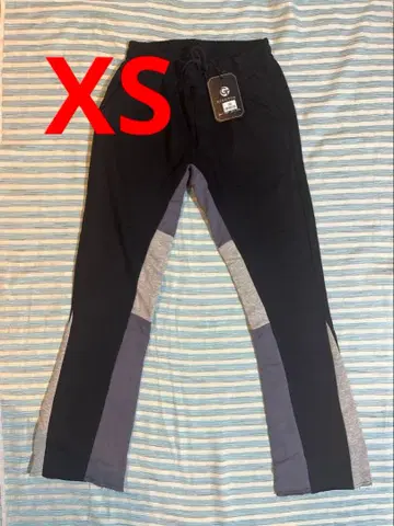 현품 한정 스트레치 조거 팬츠 블랙 웨트 남성용 XS
