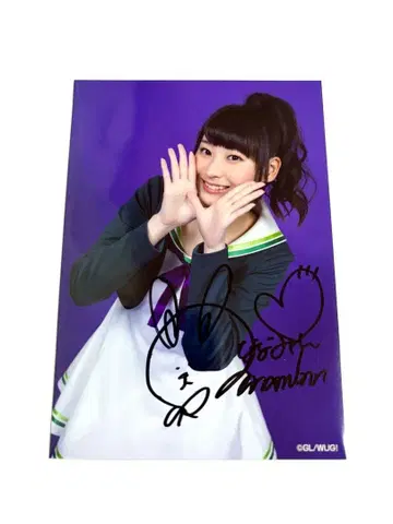 Wake Up, Girls! 야마시타 나나미 친필 사인 브로마이드