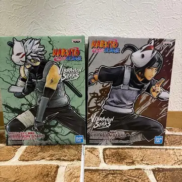 나루토 vibration stars 이타치 카카시 암부 피규어 세트