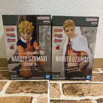 NARUTO 우즈마키 나루토 피규어 20주년 기념 소년 호카게 세트