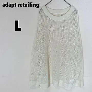 adapt retailing 아답트 리테일링 (L) 메쉬 니트