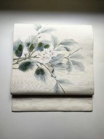 나고야 오비 손글씨 유젠 작가 낙관