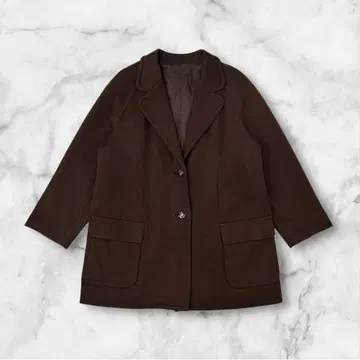 브라운 심플 자켓, 깔끔한 빈티지