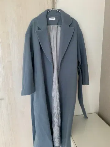 SNIDEL 그레이 롱 코트