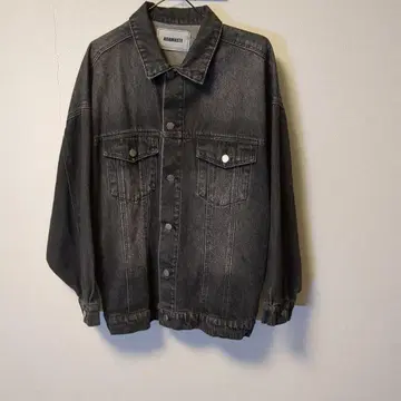 ADAMASTE 다크 그레이 데님 자켓