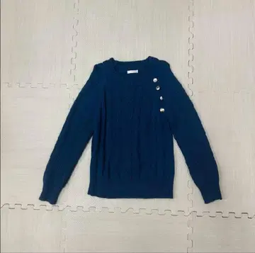 00 s 빈티지 폴리에스테르 니트 드레스 킵 그런지